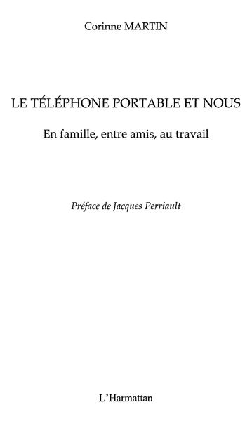 Produktbild: Le telephone portable et nous