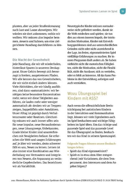 Produktbild: Kinder im Autismus-Spektrum durch Spielen f&ouml;rdern