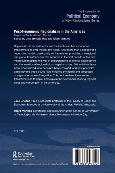 Produktbild: Post-Hegemonic Regionalism in the Americas