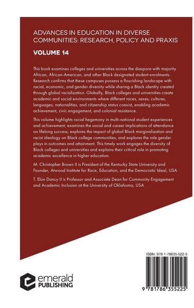 Produktbild: Black Colleges Across the Diaspora