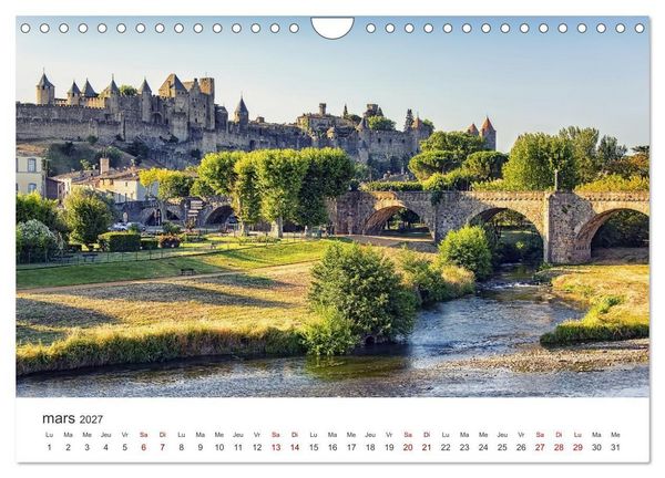 Produktbild: Visite de la France (Calendrier mural 2027 DIN A4 vertical), CALVENDO calendrier mensuel