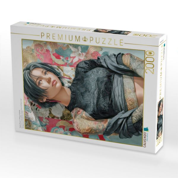 Produktbild: CALVENDO Puzzle Taatoo Frauen in Manga-&Auml;sthetik | 2000 Teile Lege-Gr&ouml;&szlig;e 90x67cm Foto-Puzzle f&uuml;r gl&uuml;ckliche Stunden