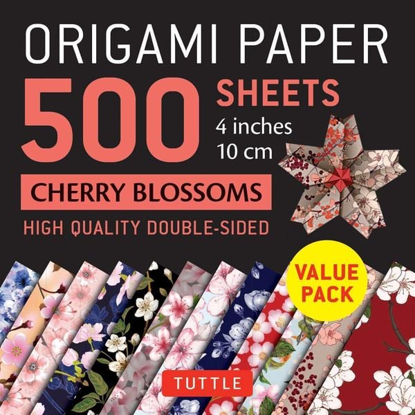 Produktbild: Origami Paper 500 Sheets Cherry Blossoms 4 (10 CM)