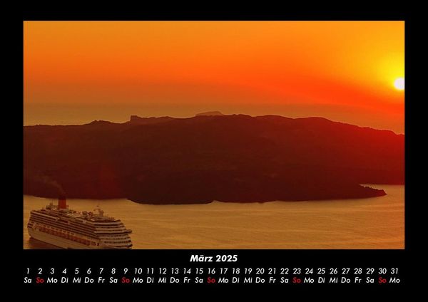 Produktbild: Sonnenunterg&auml;nge 2025 Fotokalender DIN A3