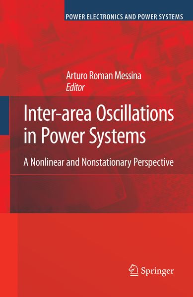 Produktbild: Inter-area Oscillations in Power Systems