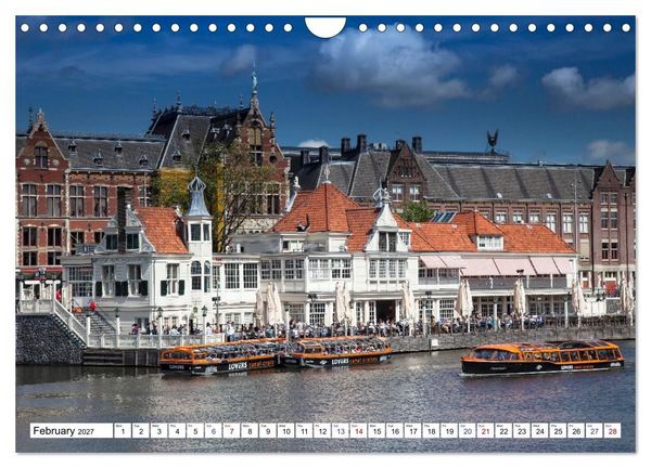 Produktbild: Discover Holland Amsterdam and the Coastal Landscapes of the Netherlands (Wall Calendar 2027 DIN A4 landscape), CALVENDO 12 Month Wall Calendar