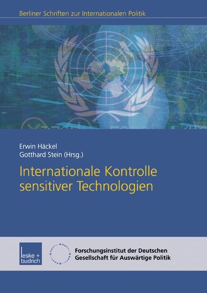 Produktbild: Internationale Kontrolle sensitiver Technologien
