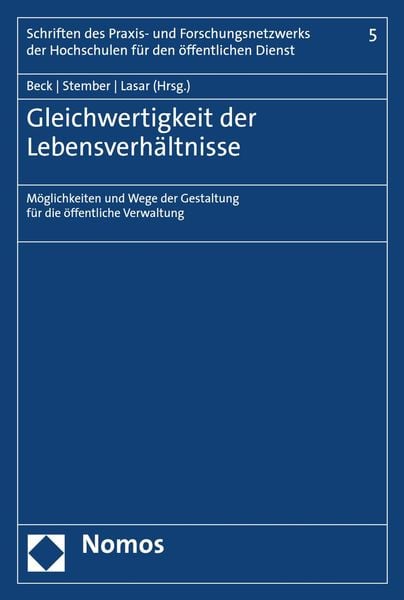 Produktbild: Gleichwertigkeit der Lebensverh&auml;ltnisse