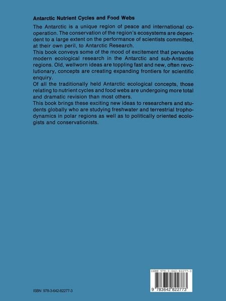 Produktbild: Antarctic Nutrient Cycles and Food Webs