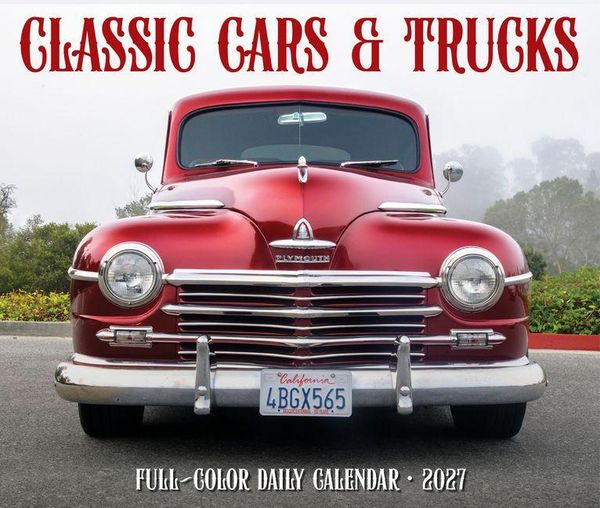 Produktbild: Classic Cars & Trucks 2027 5.4 X 6.2 Box Calendar