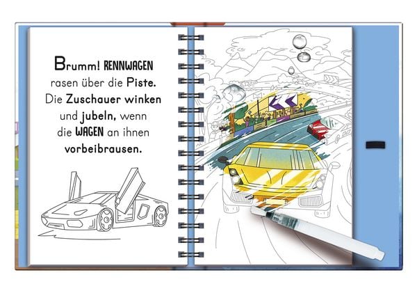 Produktbild: Magic Water Colouring - Fahrzeuge