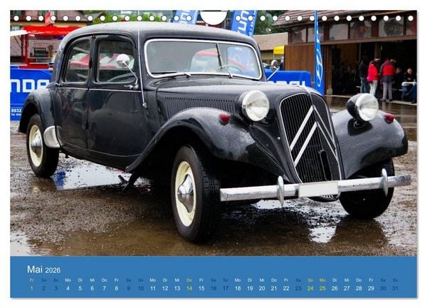 Produktbild: Citroen Traction Avant (Wandkalender 2026 DIN A4 quer), CALVENDO Monatskalender