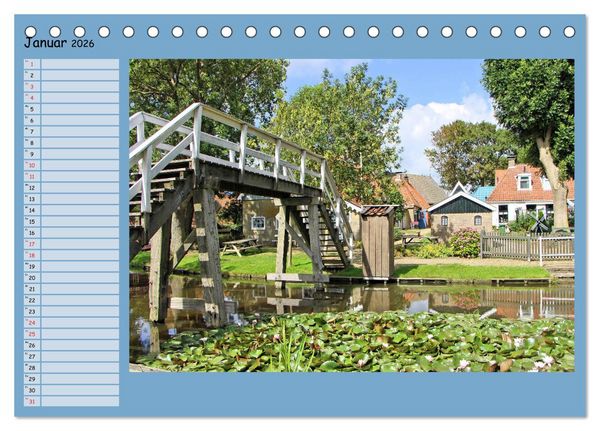 Produktbild: Faszinierendes Friesland (Tischkalender 2026 DIN A5 quer), CALVENDO Monatskalender