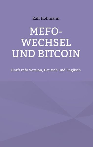 Produktbild: Mefo-Wechsel und Bitcoin