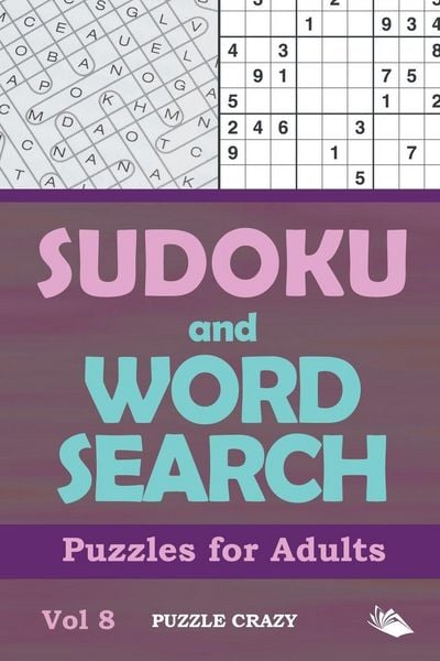 Produktbild: Sudoku and Word Search Puzzles for Adults Vol 8