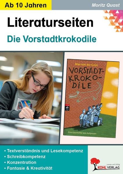 Produktbild: Die Vorstadtkrokodile - Literaturseiten