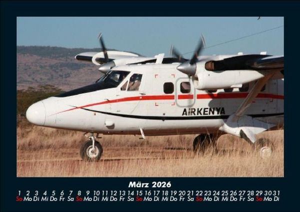 Produktbild: Flugzeuge 2026 Fotokalender DIN A5