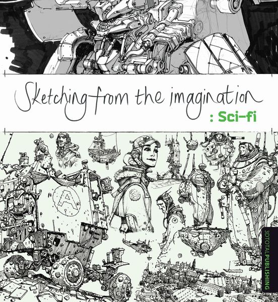 Produktbild: Sketching from the Imagination: Sci-fi