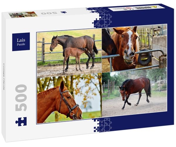 Lais Puzzle Collage Pferde 500 Teile