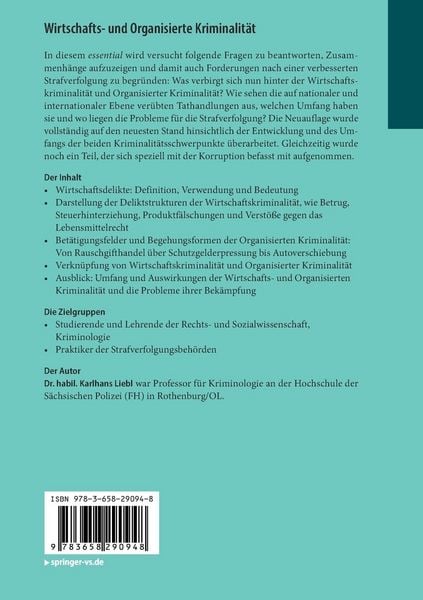 Produktbild: Wirtschafts- und Organisierte Kriminalität