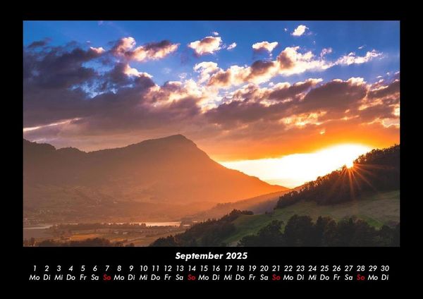 Produktbild: Blick in die Natur 2025 Fotokalender DIN A3