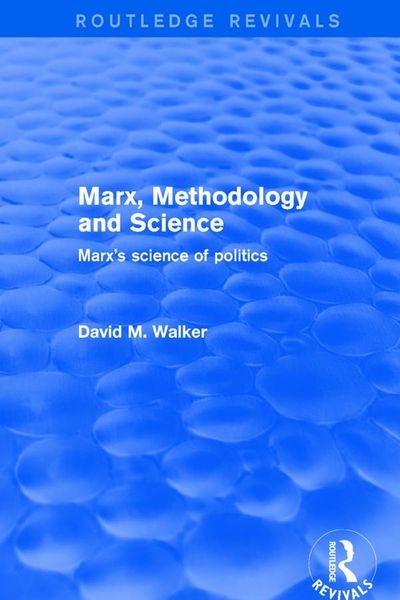 Produktbild: Marx, Methodology and Science