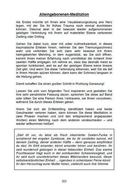 Produktbild: Alleingeborener Zwilling