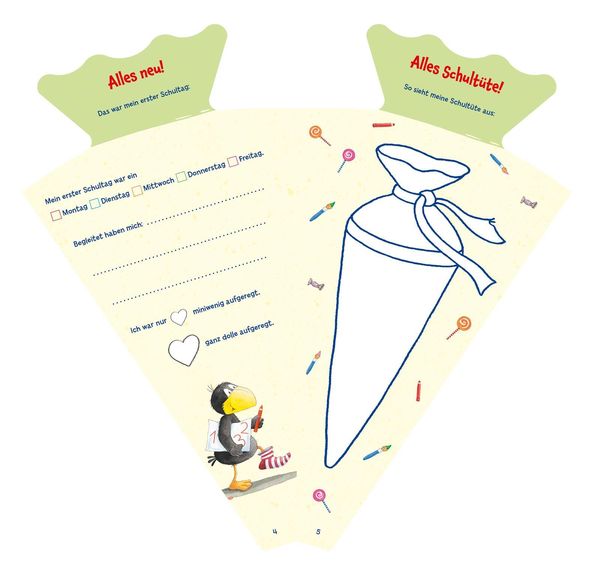 Produktbild: Der kleine Rabe Socke: Ich komme in die Schule!