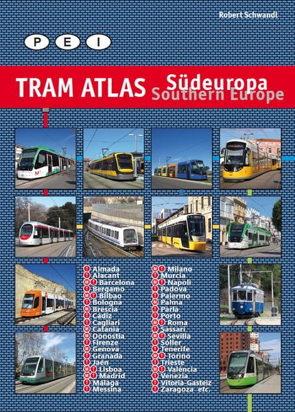 Produktbild: Tram Atlas S&uuml;deuropa/Southern Europe