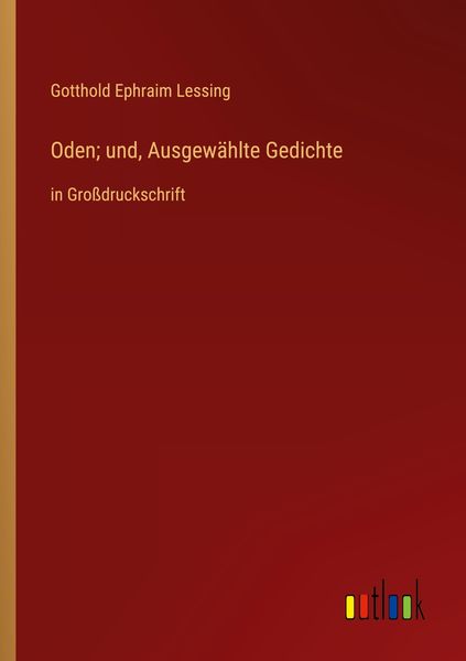 Produktbild: Oden; und, Ausgew&auml;hlte Gedichte