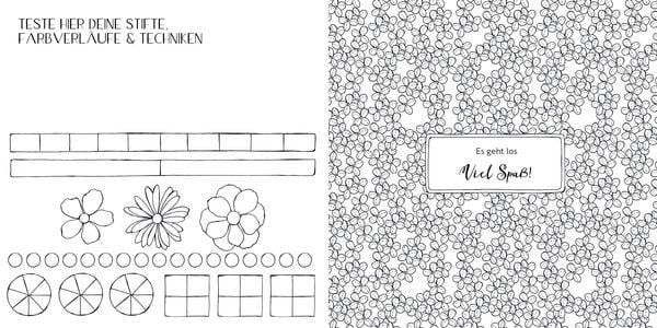 Produktbild: Bl&uuml;tentraum &ndash; Florale Motive ausmalen
