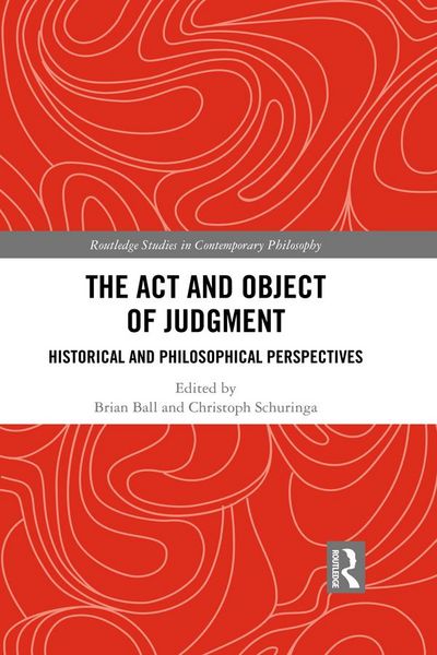 Produktbild: The Act and Object of Judgment