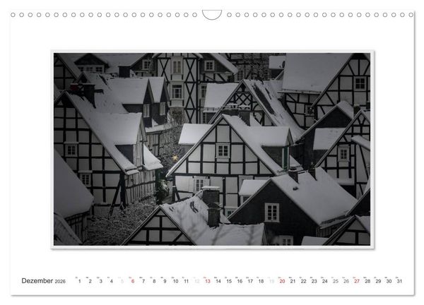 Produktbild: Emotionale Momente: Freudenberg &ndash; Ansichten einer Stadt. (Wandkalender 2026 DIN A3 quer), CALVENDO Monatskalender