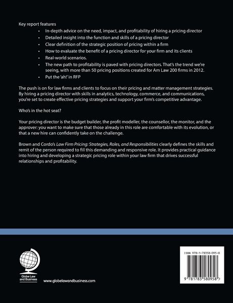 Produktbild: Law Firm Pricing