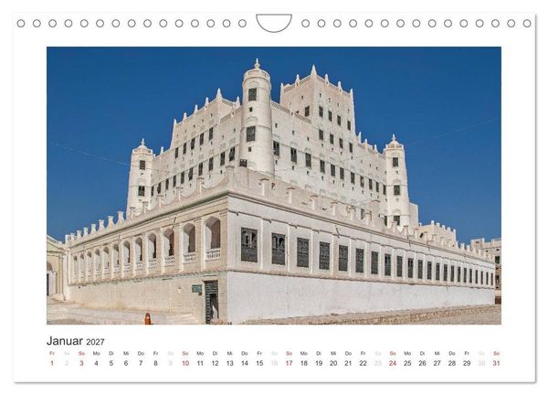Produktbild: Der Jemen (Wandkalender 2027 DIN A4 quer), CALVENDO Monatskalender