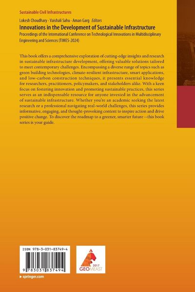 Produktbild: Innovations in the Development of Sustainable Infrastructure