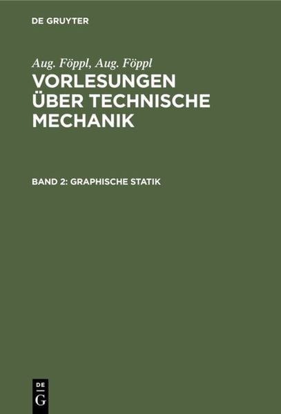Produktbild: Graphische Statik
