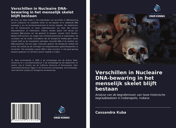 Produktbild: Verschillen in Nucleaire DNA-bewaring in het menselijk skelet blijft bestaan