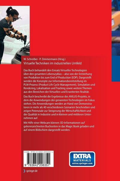 Produktbild: Virtuelle Techniken im industriellen Umfeld