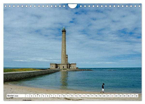 Produktbild: Normandie, la c&ocirc;te nord Cotentin (Calendrier mural 2026 DIN A4 vertical), CALVENDO calendrier mensuel