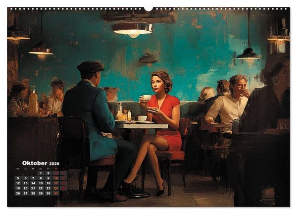 Produktbild: Von Menschen und Momenten (Wandkalender 2026 DIN A2 quer), CALVENDO Monatskalender