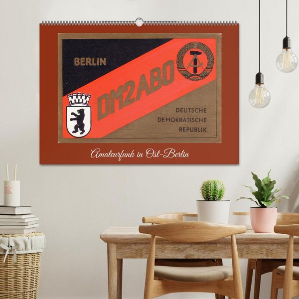 Produktbild: Amateurfunk in Ost-Berlin (Wandkalender 2026 DIN A2 quer), CALVENDO Monatskalender