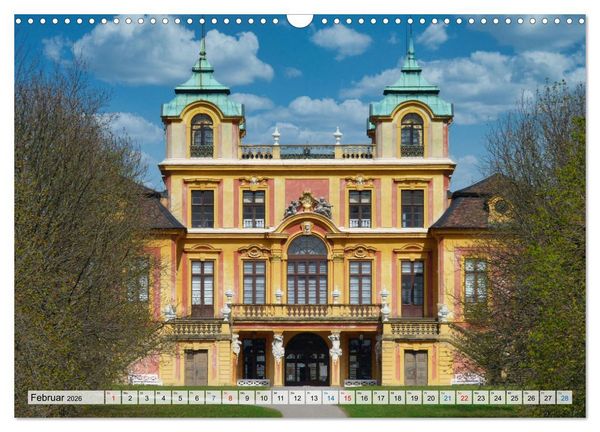 Produktbild: Schlossromantik (Wandkalender 2026 DIN A3 quer), CALVENDO Monatskalender
