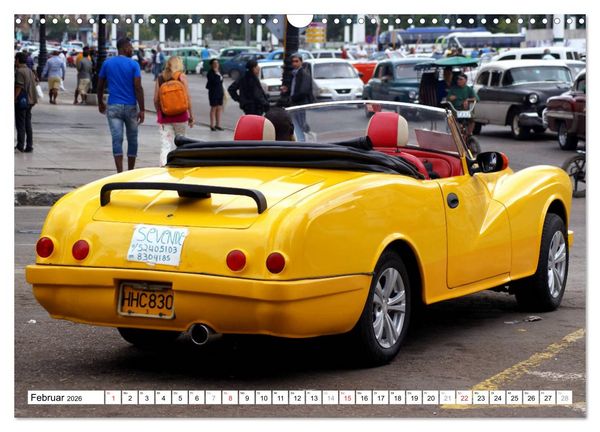 Produktbild: Englische Roadster - Oldtimer Schmuckst&uuml;cke der F&uuml;nfziger Jahre (Wandkalender 2026 DIN A3 quer), CALVENDO Monatskalender