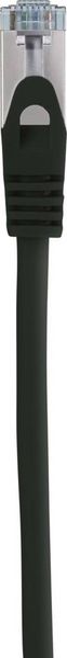 Produktbild: Renkforce RF-5047472 RJ45 Patchkabel CAT 6a S/FTP 10.00m Schwarz Flammwidrig 1St.