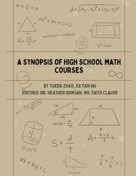Produktbild: A Synopsis of High School Math Courses