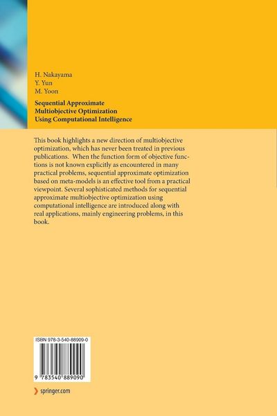 Produktbild: Sequential Approximate Multiobjective Optimization Using Computational Intelligence