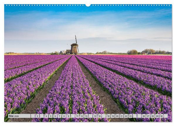 Produktbild: Wundersch&ouml;ne Niederlande (hochwertiger Premium Wandkalender 2026 DIN A2 quer), Kunstdruck in Hochglanz