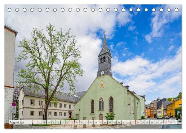 Produktbild: Hof Impressionen (Tischkalender 2026 DIN A5 quer), CALVENDO Monatskalender