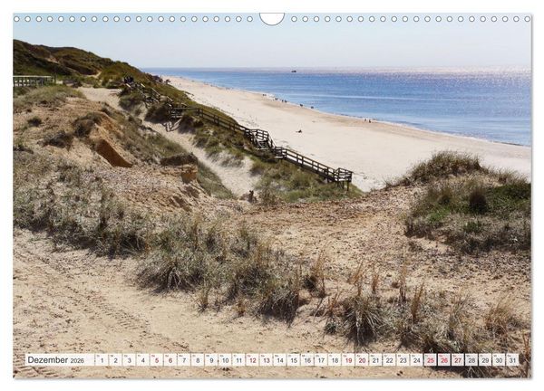 Produktbild: Vielf&auml;ltiges Sylt - Mehr als Strand (Wandkalender 2026 DIN A3 quer), CALVENDO Monatskalender